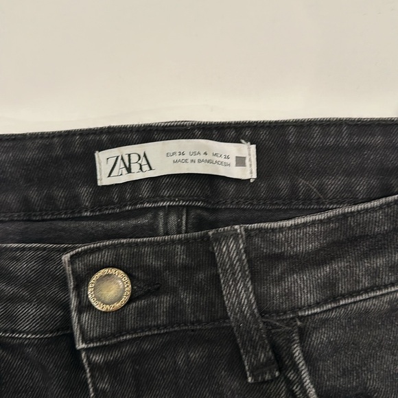 Zara Black Ankle & Cropped Jeans - Picture 3 of 3